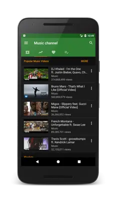 YMusic - YouTube music player & downloader android App screenshot 4