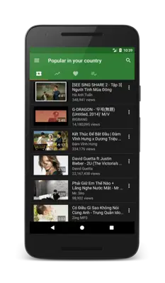 YMusic - YouTube music player & downloader android App screenshot 5