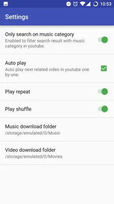 YMusic - YouTube music player & downloader android App screenshot 8